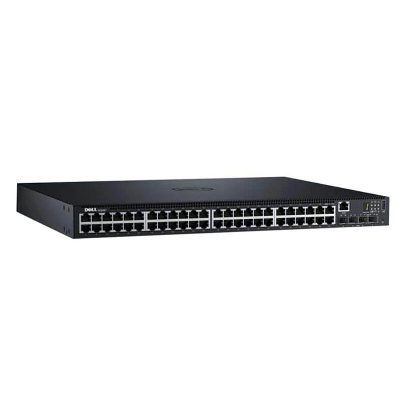 N1548P Dell N1500 Series48x1G PoE+/4x10G SFP+ Ports 600W PSU Switches