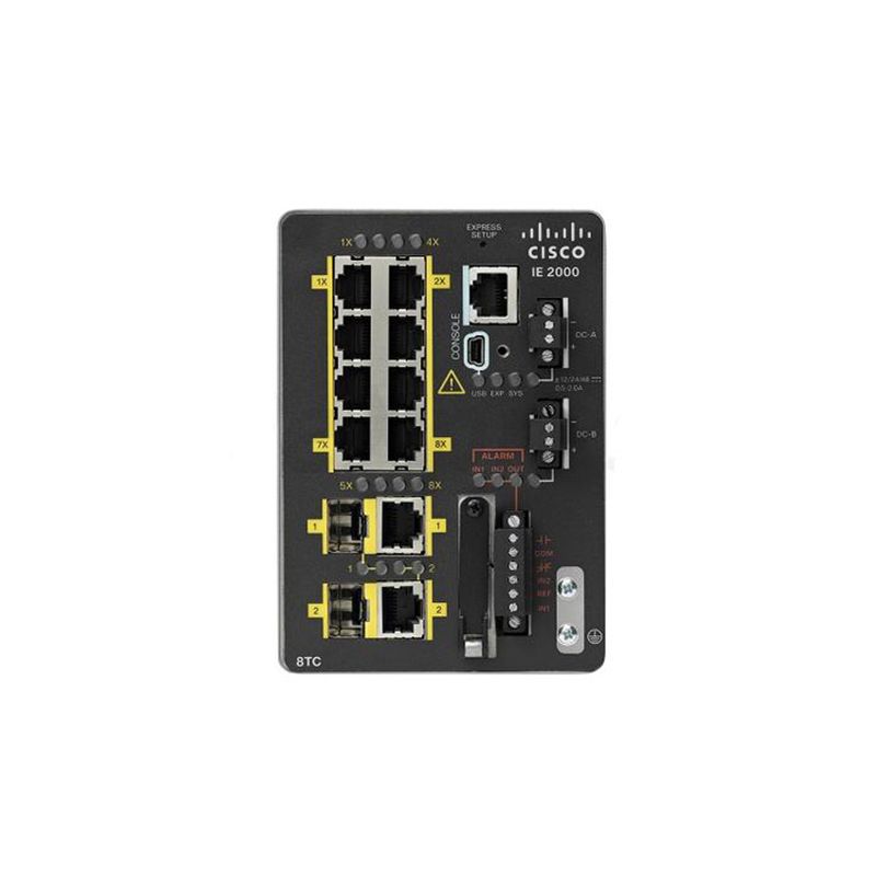 IE-2000-8TC-L - Cisco Industrial Ethernet 2000 Series Switch