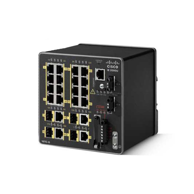 CISCO IE-2000U-16TC-GP Industrial Ethernet 2000 Series Switches product image