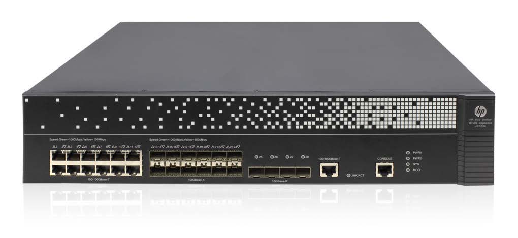 HPE JG723A 870 Unified Wired-WLAN Appliance