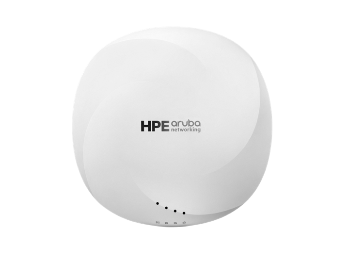 R7J24A- HPE Aruba AP‑635 Three Radio 2x2 802.11ax Wi‑Fi 6E Indoor LPI