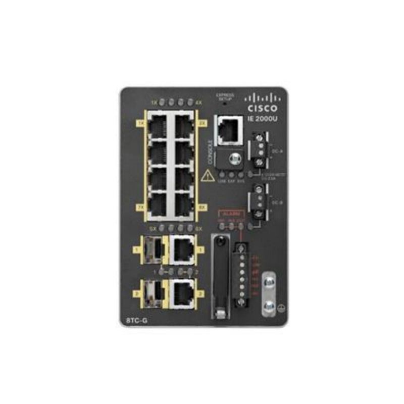 CISCO IE-2000U-8TC-G Industrial Ethernet 2000 Series Switches product image