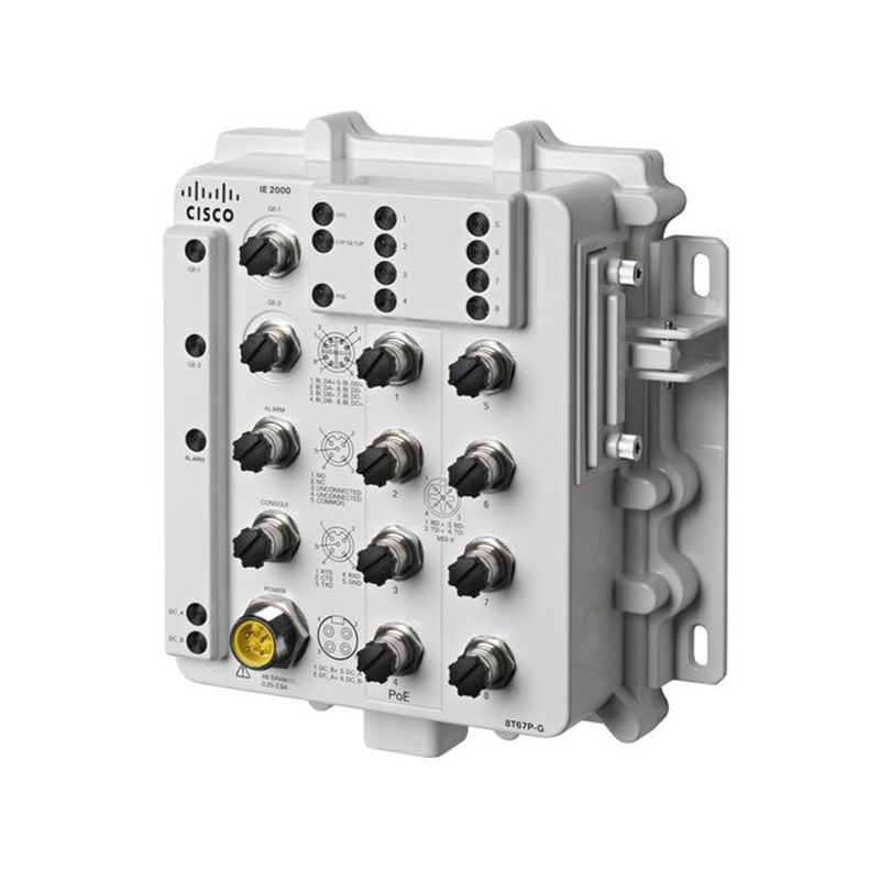 CISCO IE-2000-8T67-B Industrial Ethernet 2000 Series Switches product image