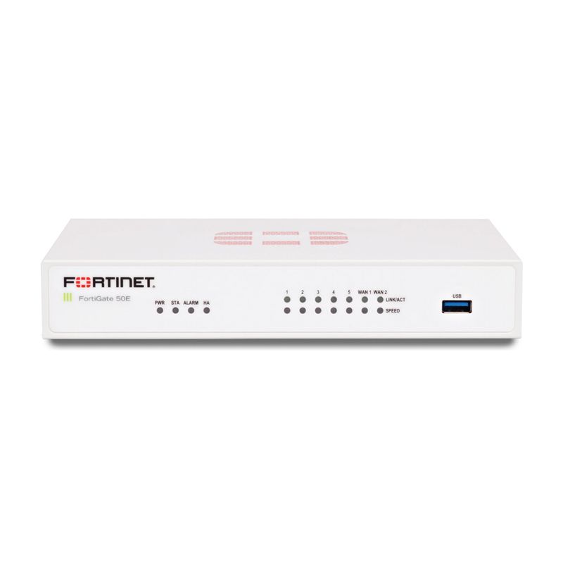 FG-50E FortiGate 50E 7xGE RJ45 Ports SD-WAN UTM Security Firewall