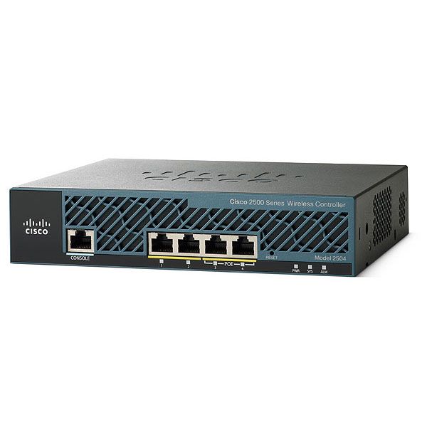 AIR-CT2504-15-K9 Cisco 2500 Series Wireless Controller Support 15 APs