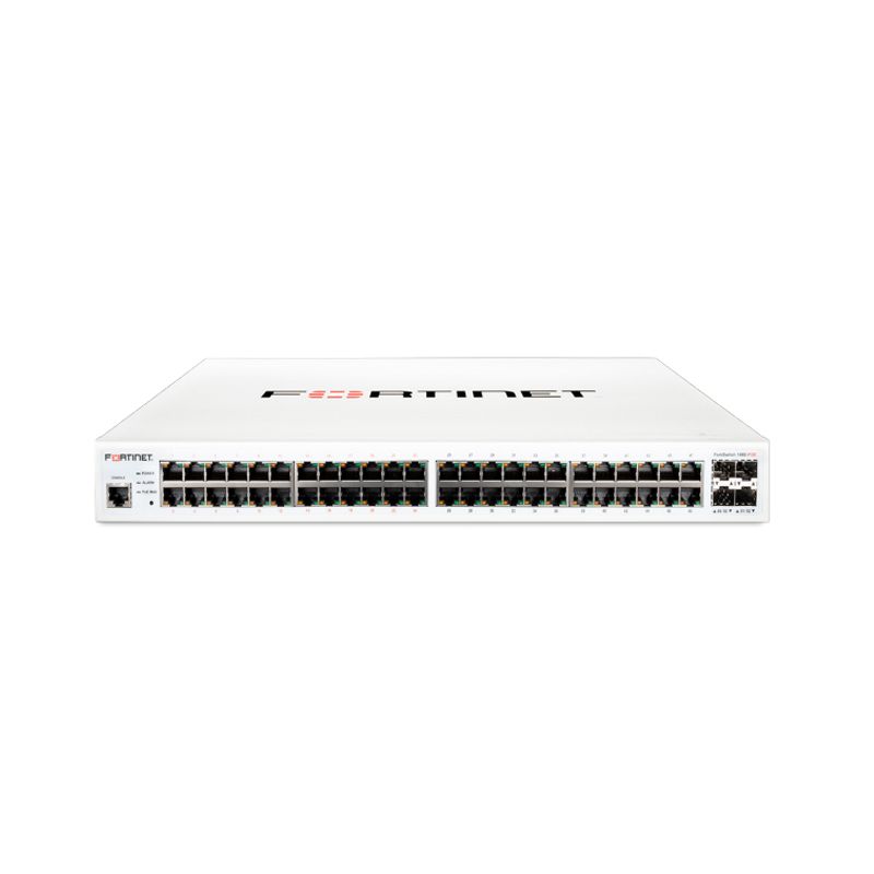 FS-148E-POE- 48x GE RJ45 and 4x GE SFP 1 RU Rack Mount 370 W Layer 2 Switch