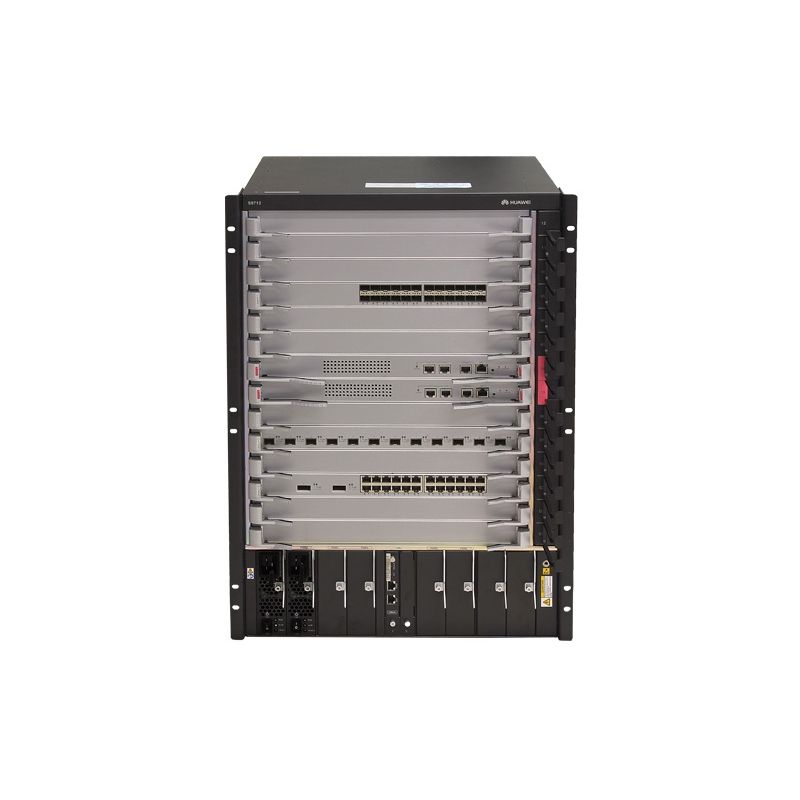 EH1B12EACD01- Huawei S9712 Chassis High-end Switches
