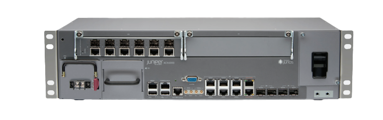 ACX4000-DC Juniper ACX4000 Modular 2.5U Redundant DC PoE++ Router