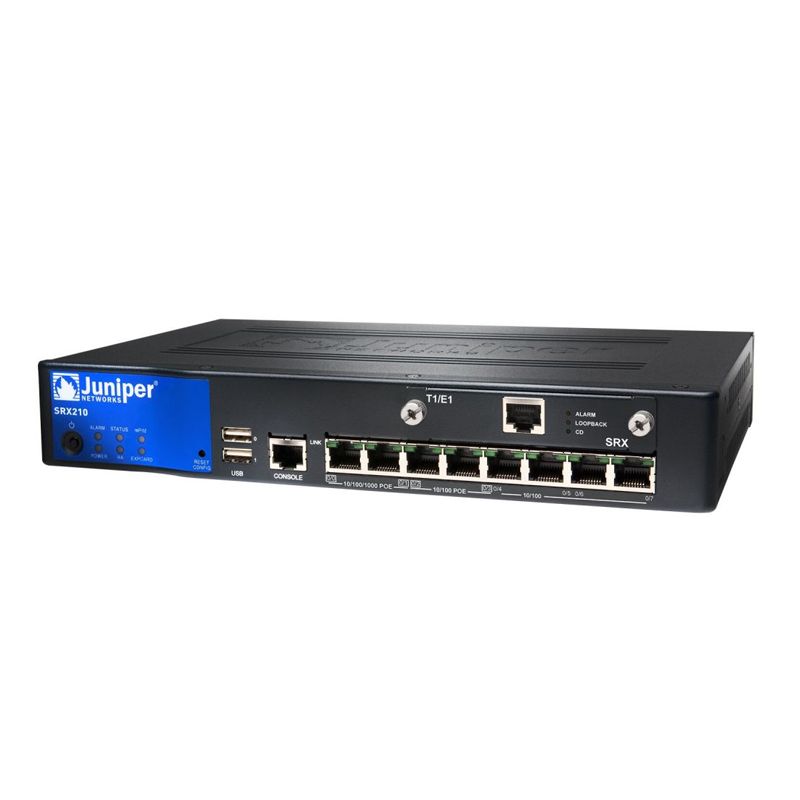 JUNIPER SRX210HE2-POE SRX Series Service Gateways product image