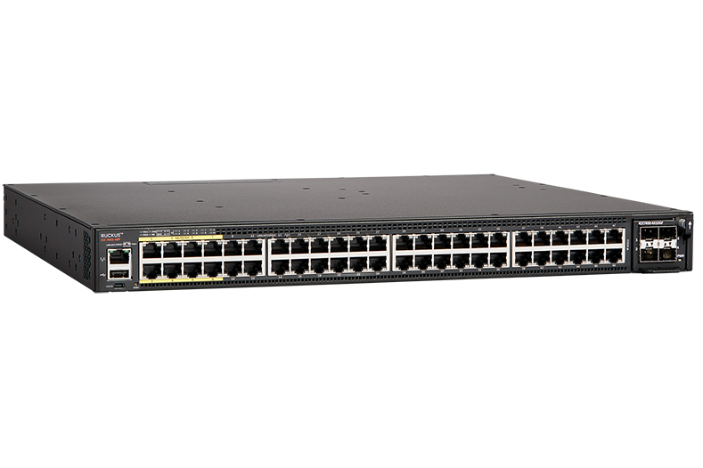 Ruckus ICX7450-48P-STK-E-RMT3 PoE+ Stack Member Bundle