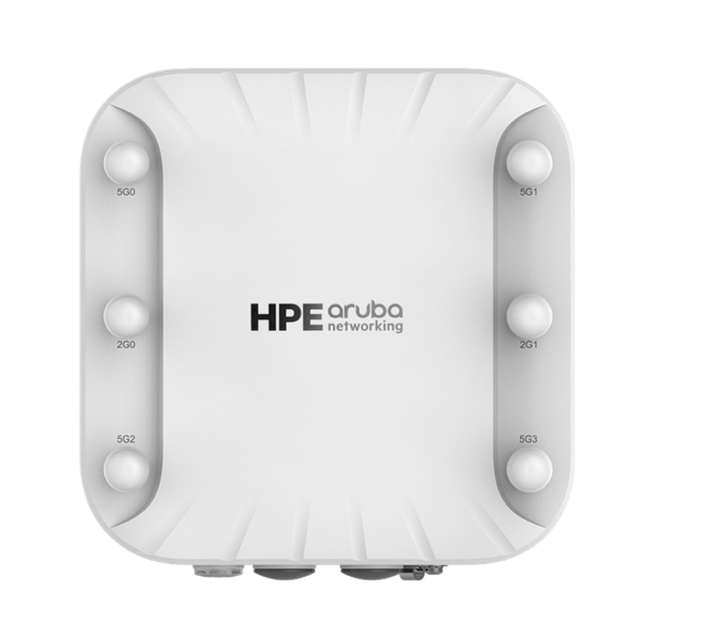 R4H04A-Aruba AP-518(EGF1)Two Radio 4x4/2x2 Wi-Fi 6 6xRPSMA TAA Outdoor