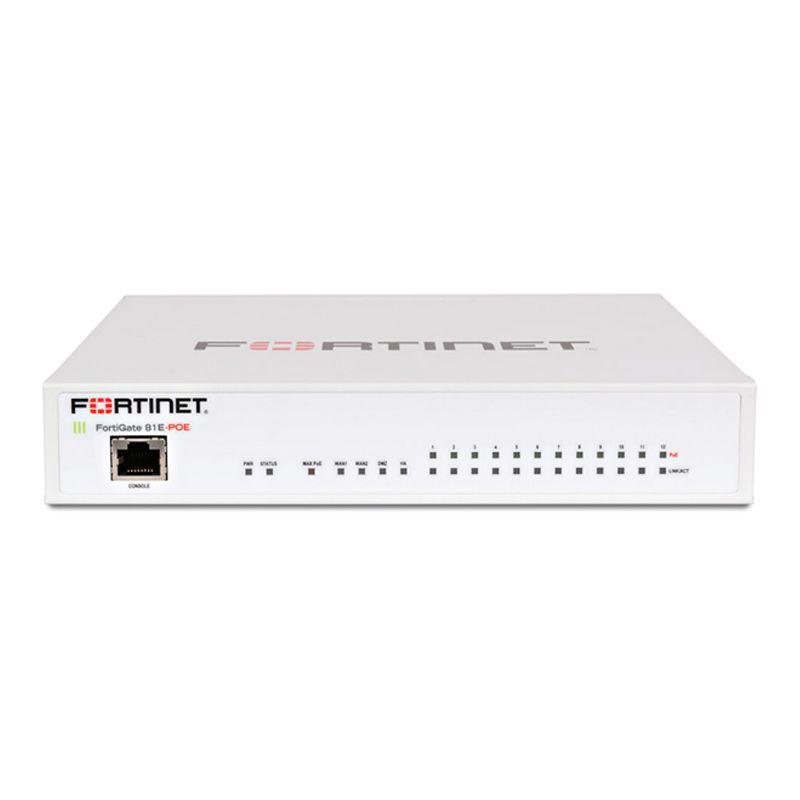FORTINET FG-81E-POE FortiGate/FortiWiFi 60E Series product image