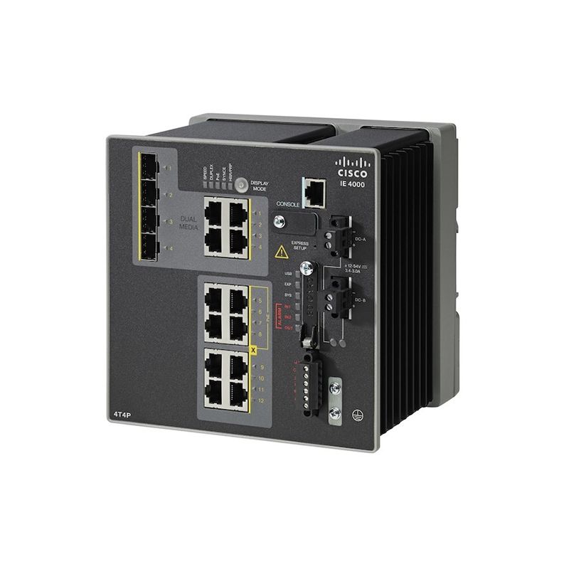 CISCO IE-4000-4T4P4G-E Industrial Ethernet 4000 Series Switches product image