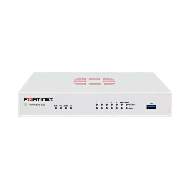FG-52E FortiGate 52E 7xGE RJ45 2×32GB SSD SD-WAN UTM Firewall