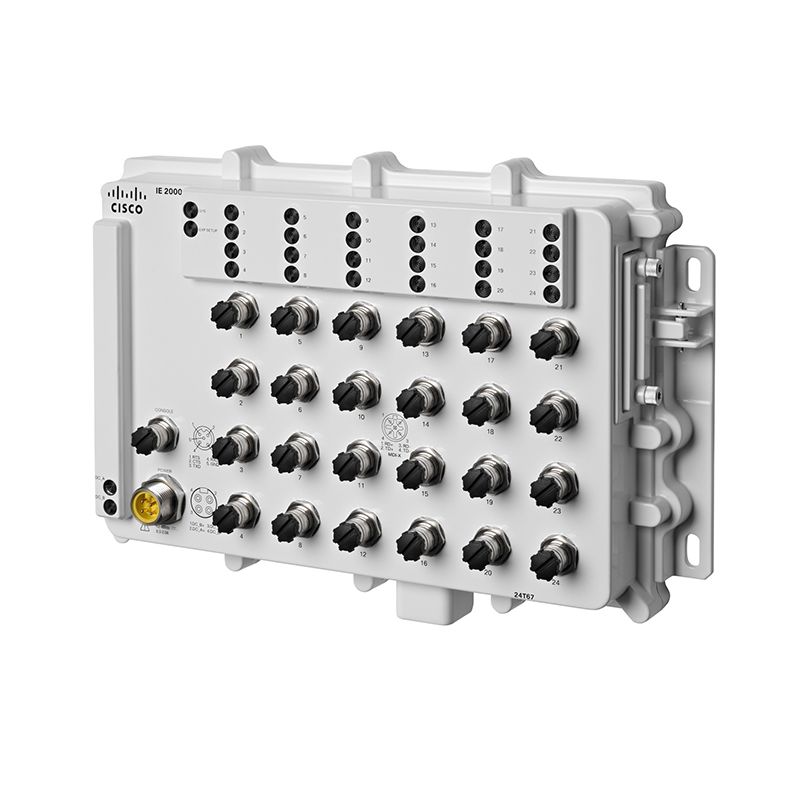 CISCO IE-2000-24T67-B Industrial Ethernet 2000 Series Switches product image
