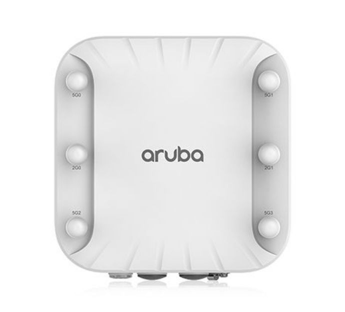 R4H03A HPE Aruba AP‑518 (US) Dual Radio 6xRPSMA Connectors Hardened AP