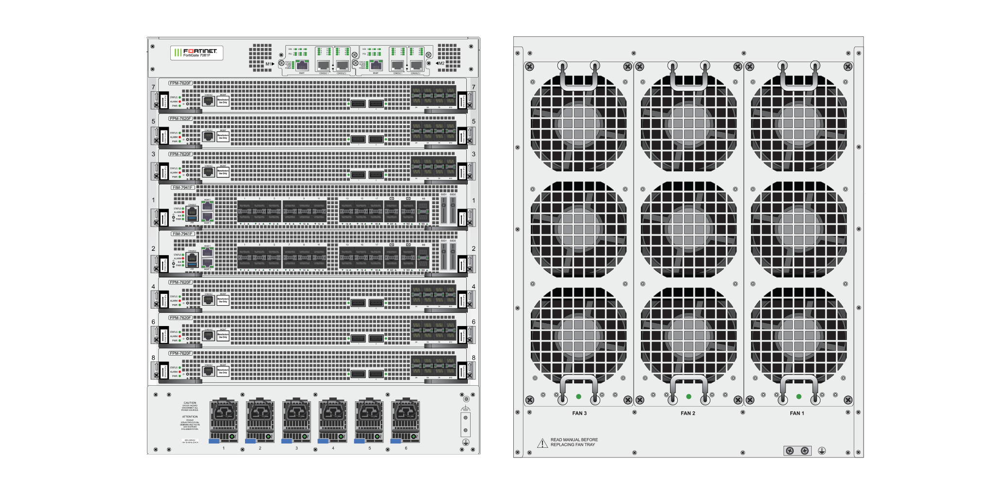 FORTINET FG-7081F-2-DC FortiGate 7000F Series product image