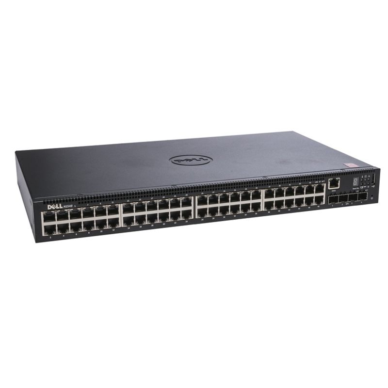 N1548 Dell N1500 Series 48×1GbE RJ45 4×10GbE SFP+ 100W PSU Switches