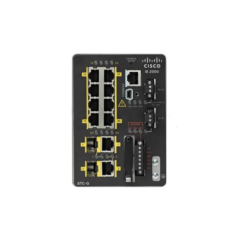 IE-2000-8TC-G-L - Cisco Industrial Ethernet 2000 Series Switch