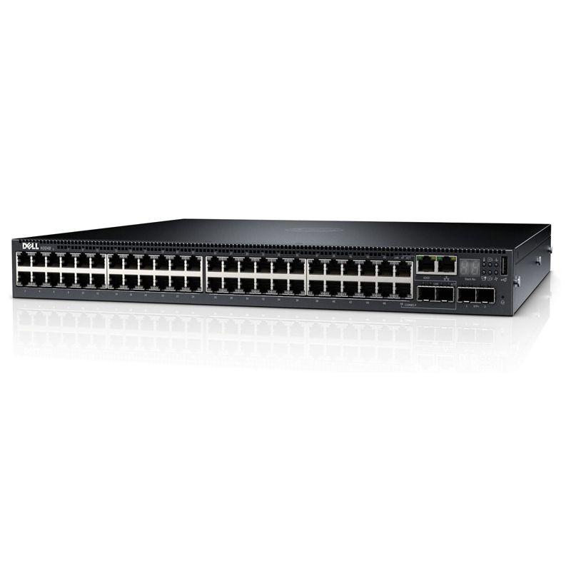 N3024ET-ON Dell N3000 Series 24x1G RJ-45/2x1G SFP Combo Switches