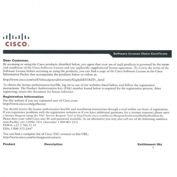 CISCO C9200L-48-E-A-5 Catalyst 9200 Switches product image