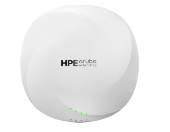 R7J30A-HPE Aruba AP-635 (IL) Three radios 2x2 802.11ax Wi-Fi 6E indoor