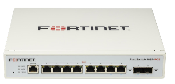 FS-108F-POE-Fortinet Network 8xGE RJ45 + 2 SFP Access Switch