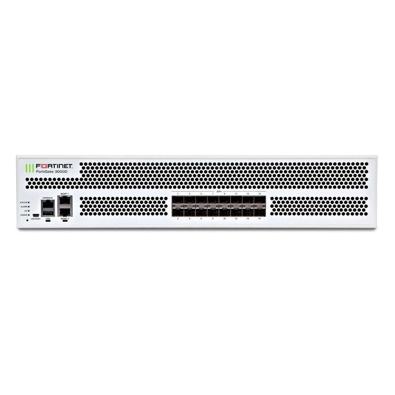 FG-3001F-DC FortiGate 3001F-DC 2RU DC Powered NGFW with 2x 960GB SSD